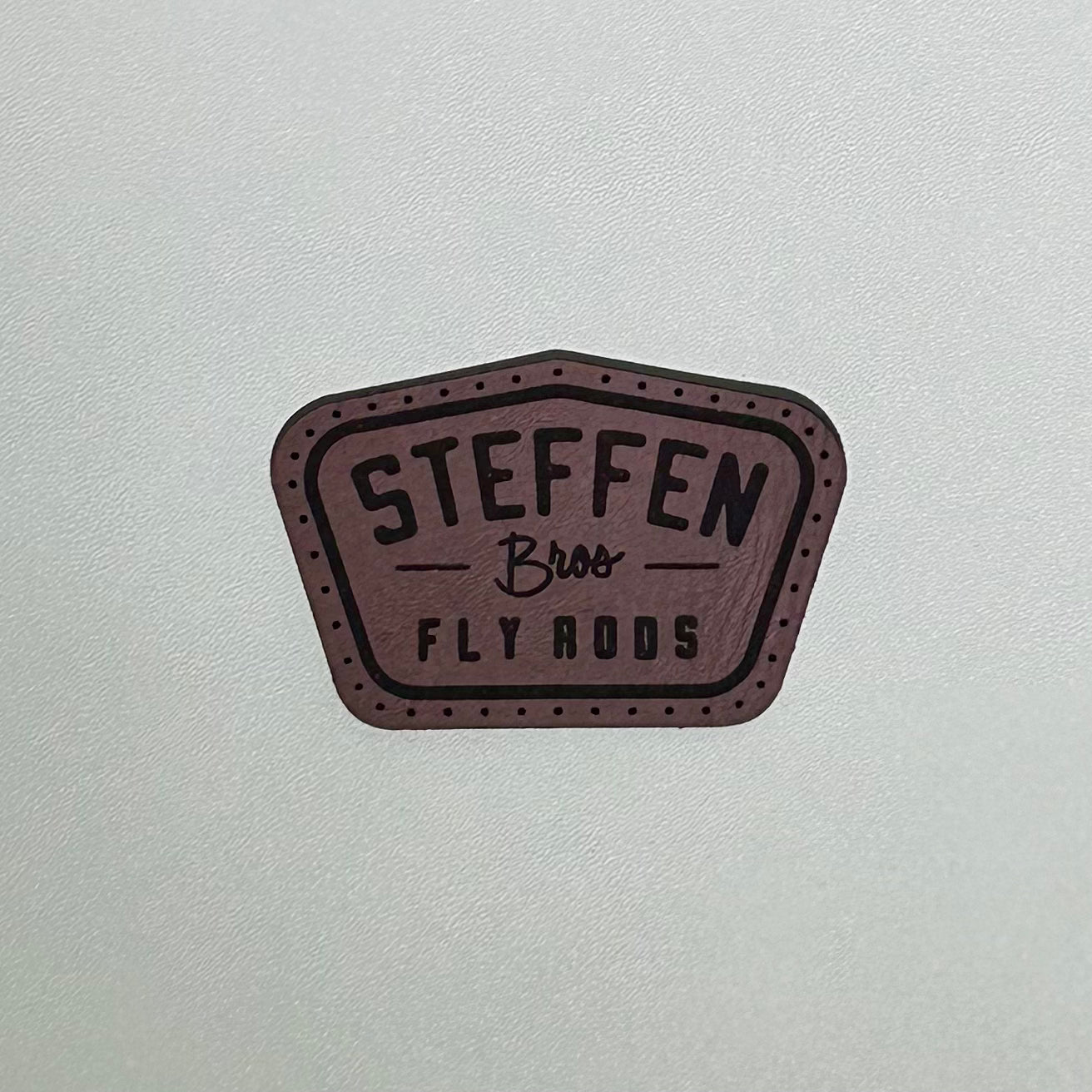 Dark Brown Leather Patch